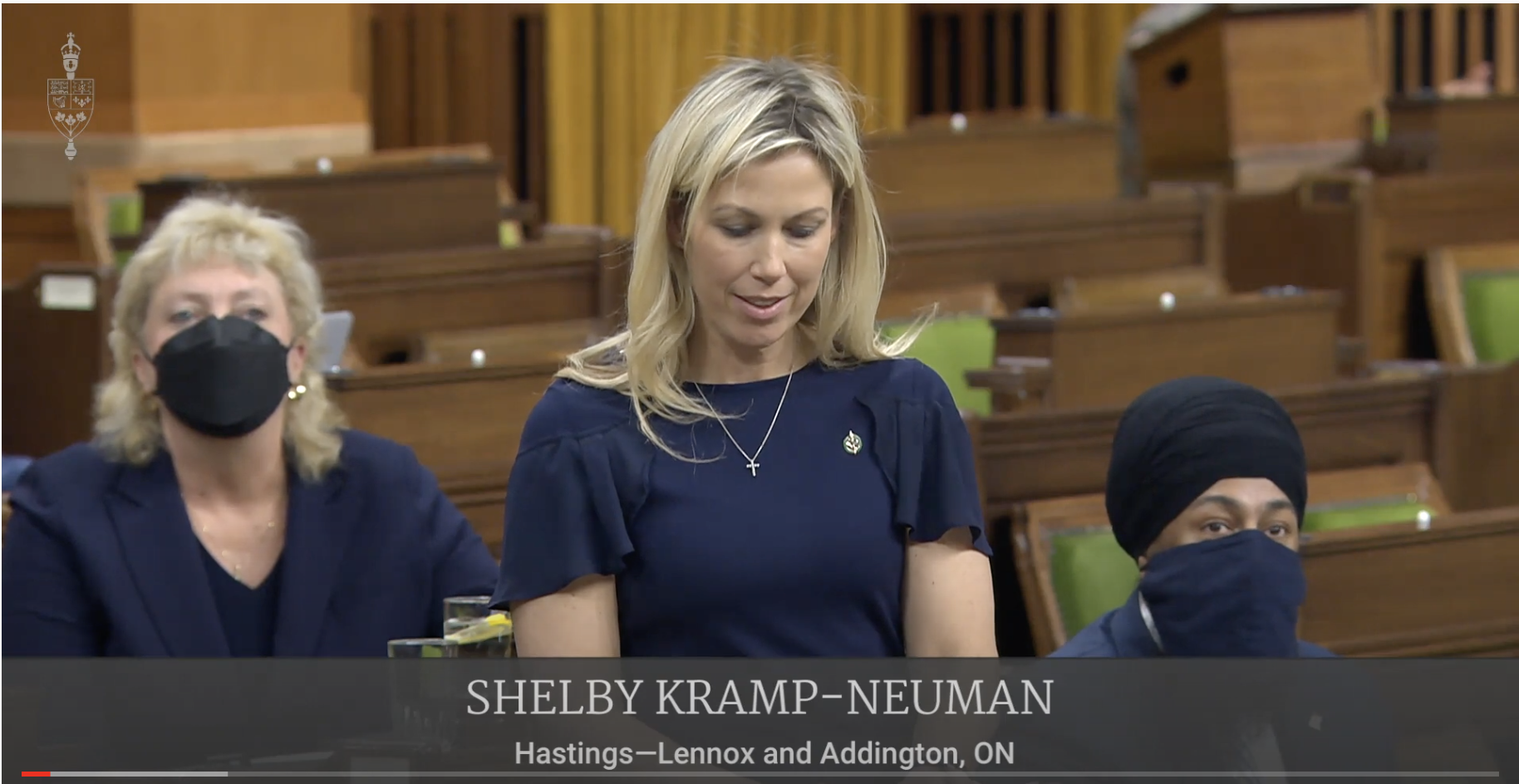 Shelby Kramp Neuman MP Speaking in the House of Commons to Bill C-8
